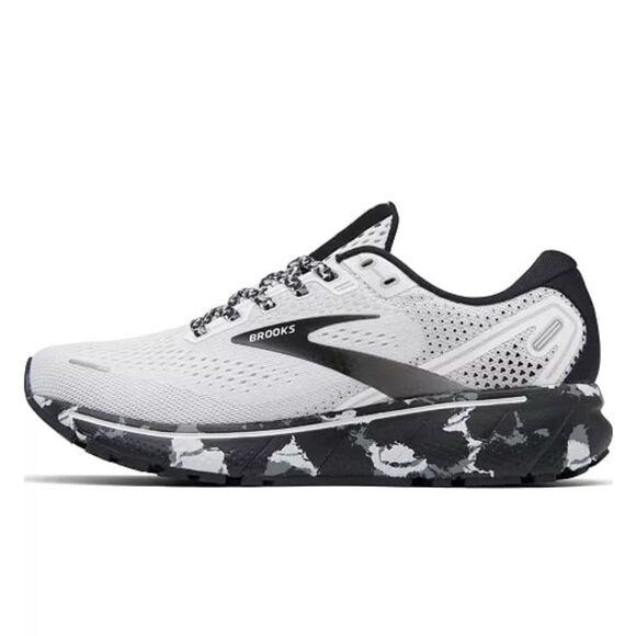 Brooks Ghost 14 Running Sneakers Black & White Camo Women’s Size 10 - Picture 12 of 12